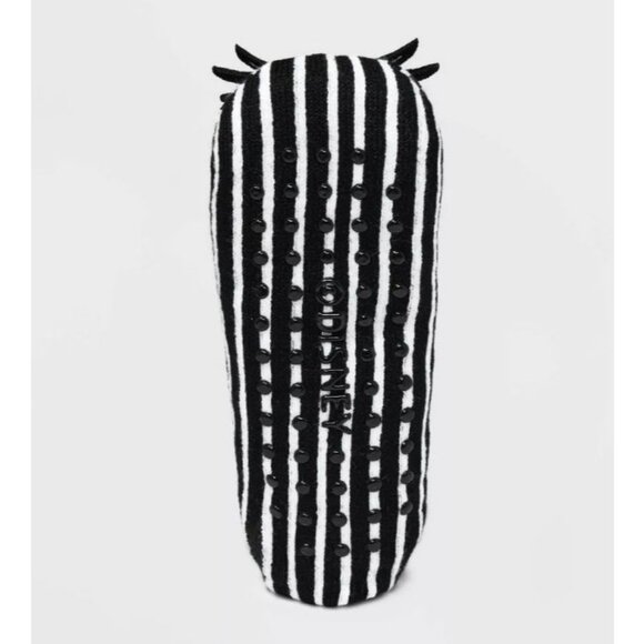 The Nightmare Before Christmas Womens Pull-On Slipper Socks Black/White 4-10 - Picture 4 of 9